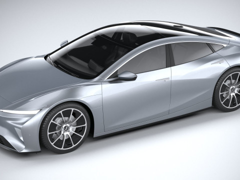 Generic Sedan v1 2025 3D Model