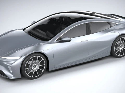 Generic Sedan v1 2025 3D Model