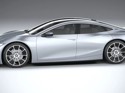 Generic Sedan v1 2025 3D Model