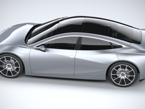 Generic Sedan v1 2025 3D Model