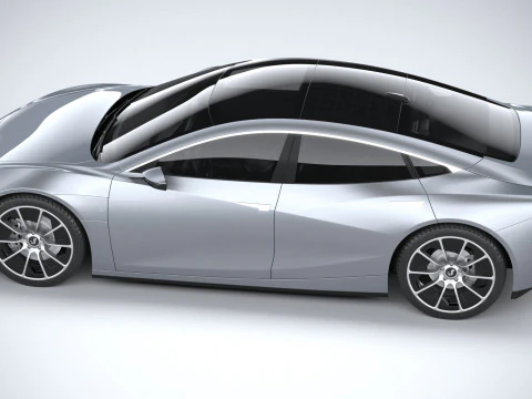 Generic Sedan v1 2025 3D Model