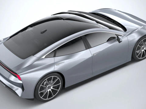 Generic Sedan v1 2025 3D Model
