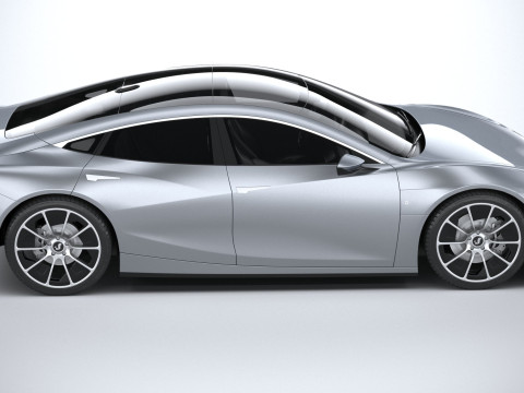 Generic Sedan v1 2025 3D Model