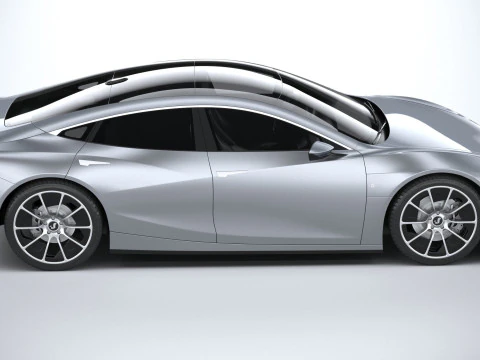 Generic Sedan v1 2025 3D Model