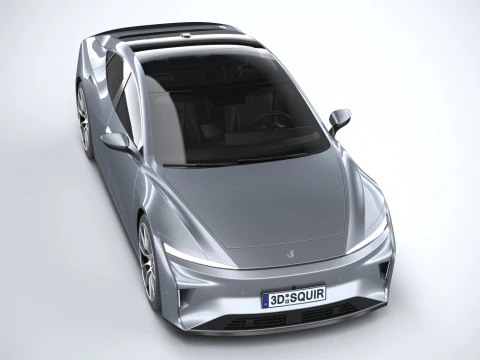 Generic Sedan v1 2025 3D Model