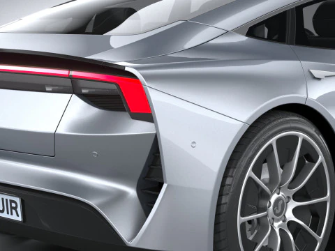 Generic Sedan v1 2025 3D Model