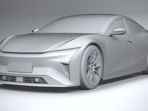 Generic Sedan v1 2025 3D Model