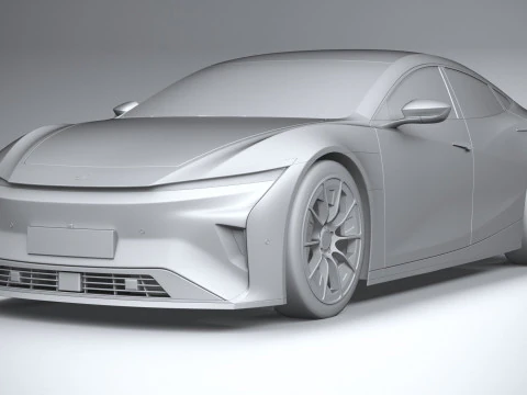 Generic Sedan v1 2025 3D Model