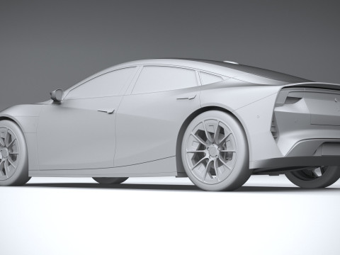 Generic Sedan v1 2025 3D Model
