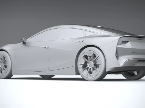 Generic Sedan v1 2025 3D Model