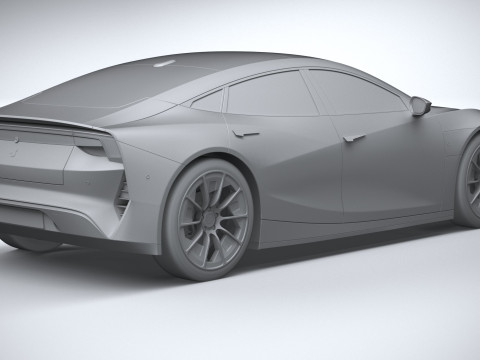 Generic Sedan v1 2025 3D Model