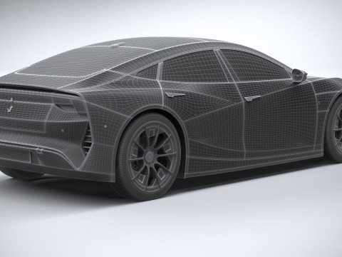 Generic Sedan v1 2025 3D Model