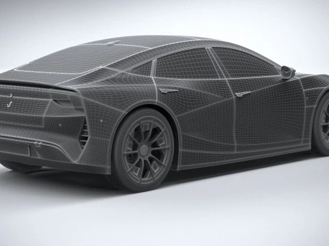 Generic Sedan v1 2025 3D Model