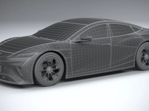 Generic Sedan v1 2025 3D Model