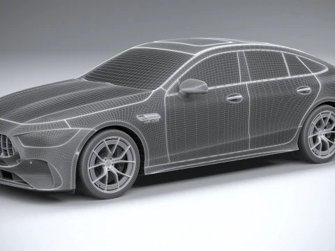 Mercedes-Benz AMG GT63 S E Performance 2025 3D Model