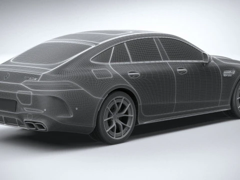 Mercedes-Benz AMG GT63 S E Performance 2025 3D Model
