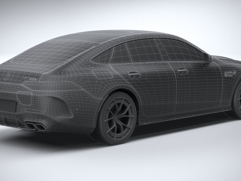 Mercedes-Benz AMG GT63 S E Performance 2025 Model 3D