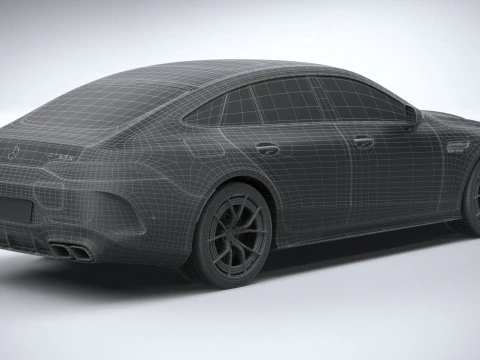 Mercedes-Benz AMG GT63 S E Performance 2025 3D Model