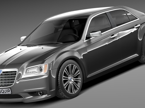 Lancia Thema 2013 3D Model