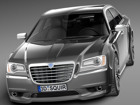 Lancia Thema 2013 3D Model