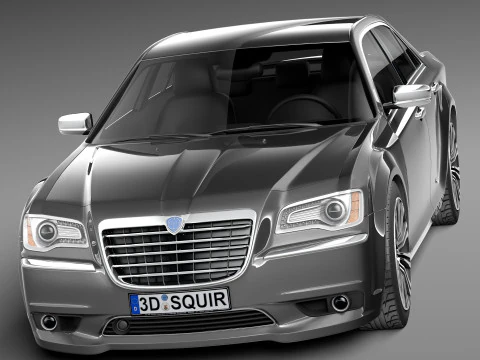 Lancia Thema 2013 3D Model