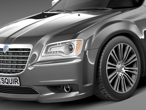 Lancia Thema 2013 3D Model