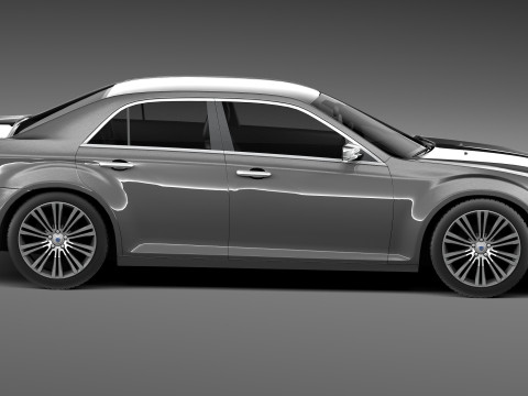 Lancia Thema 2013 3D Model