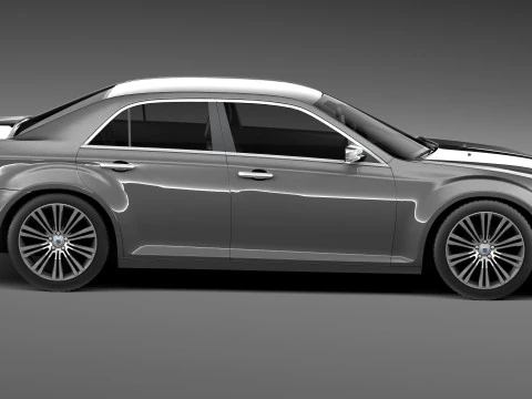 Lancia Thema 2013 3D Model