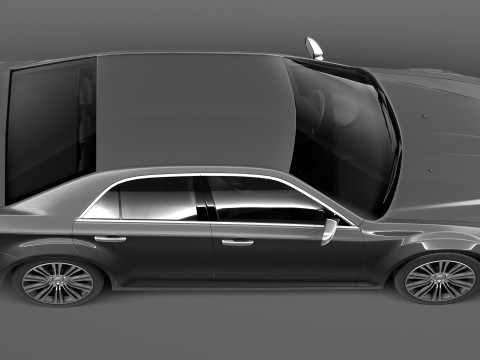 Lancia Thema 2013 3D Model