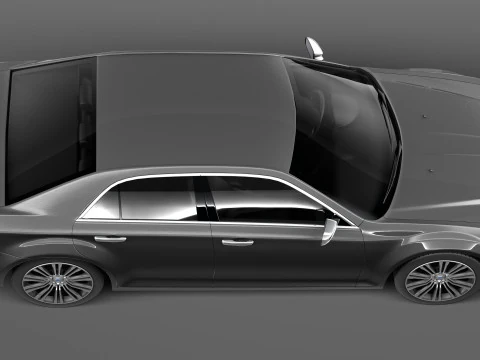 Lancia Thema 2013 3D Model