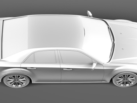 Lancia Thema 2013 3D Model