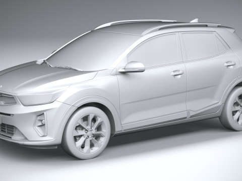 Kia Stonic 2025 Modelo 3D