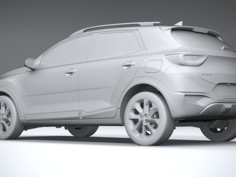 Kia Stonic 2025 Modelo 3D
