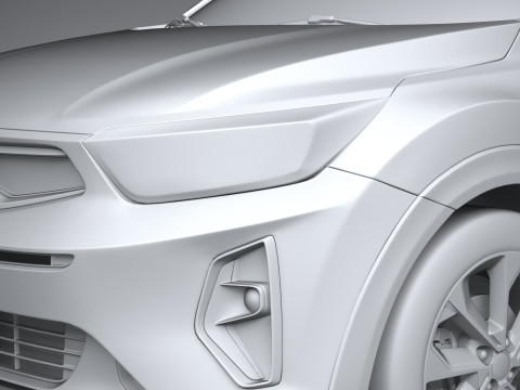 Kia Stonic 2025 Modelo 3D