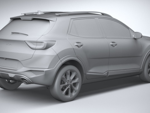 Kia Stonic 2025 Modelo 3D