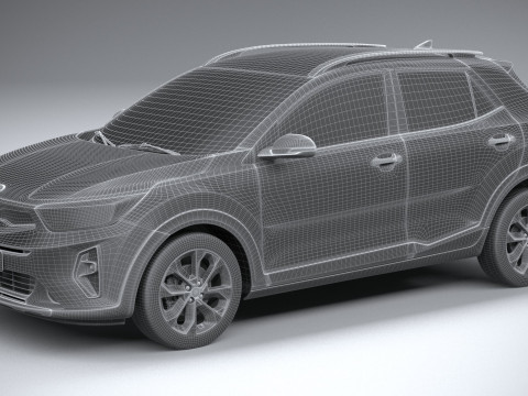 Kia Stonic 2025 Modelo 3D