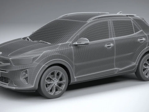 Kia Stonic 2025 3D Model
