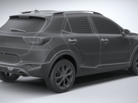 Kia Stonic 2025 Modelo 3D
