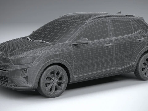 Kia Stonic 2025 3D Model