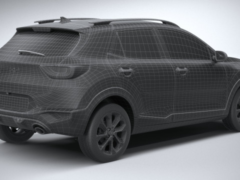 Kia Stonic 2025 Modelo 3D