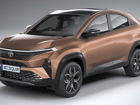 Tata Curvv 2025 3D Модель