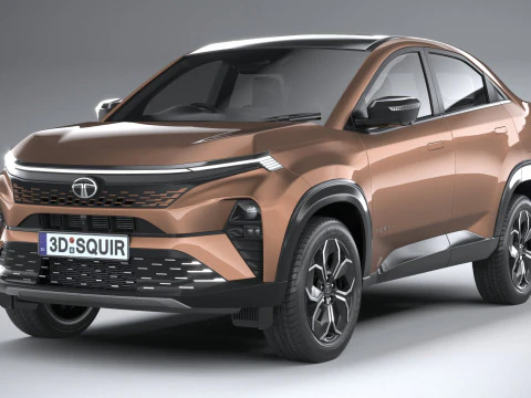 Tata Curvv 2025 3D Model