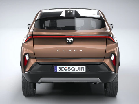 Tata Curvv 2025 3D Model