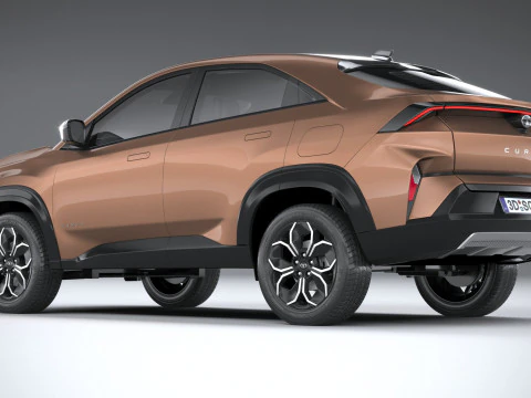 Tata Curvv 2025 3D Model