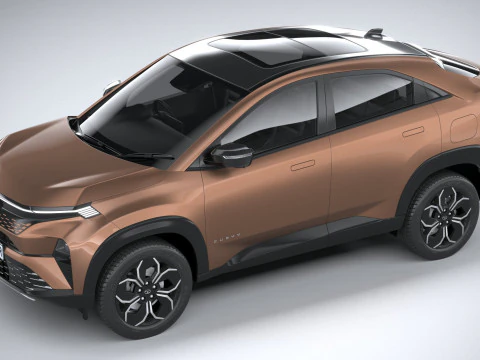 Tata Curvv 2025 3D Model
