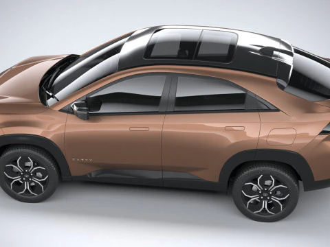 Tata Curvv 2025 3D Model
