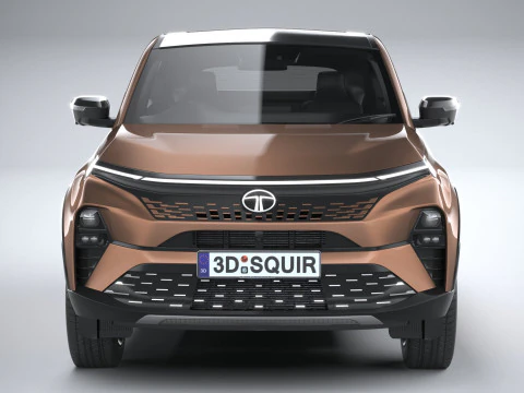 Tata Curvv 2025 3D Model