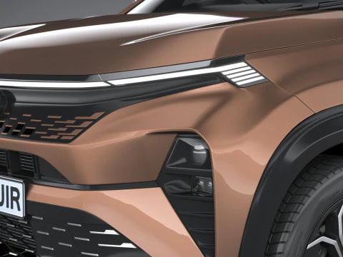 Tata Curvv 2025 3D Model