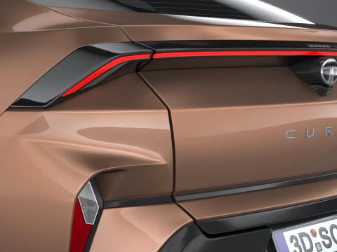 Tata Curvv 2025 3D Model