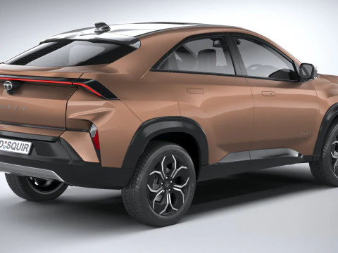 Tata Curvv 2025 3D Model